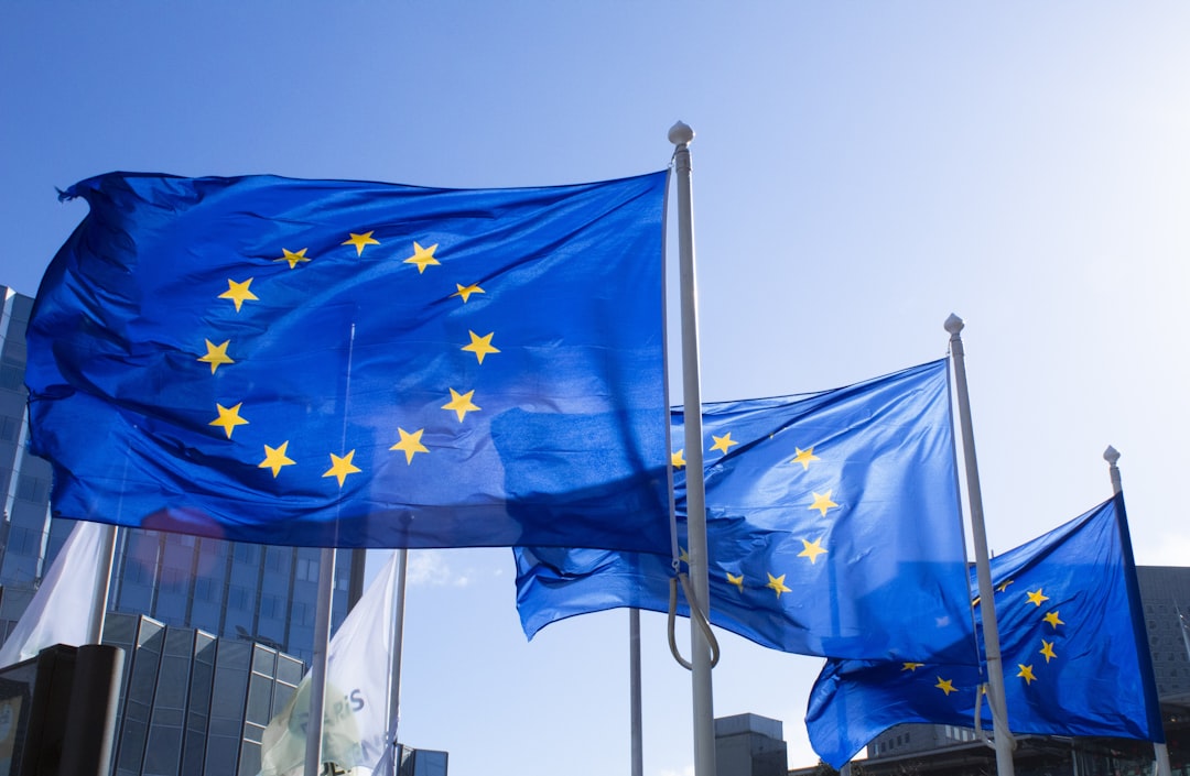 European flags at government building representing GDPR compliance requirements
