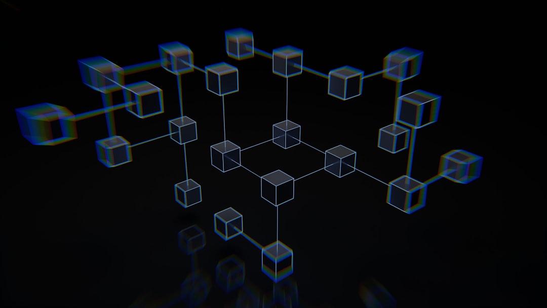 Connected 3D cubes representing WordPress Multisite network of connected sites